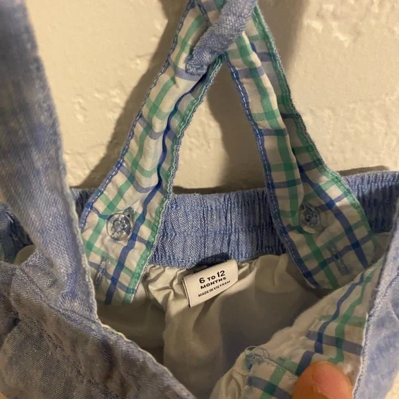 Janie and jack shorts with suspenders (6-12 Months) - Picture 6 of 10